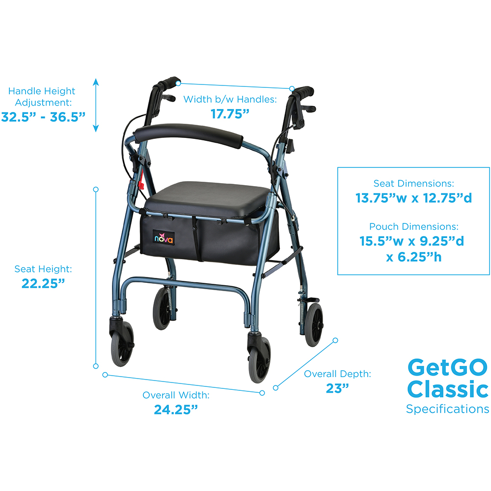 GETGO CLASSIC ROLL WLKR BLUE